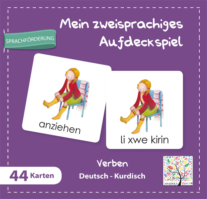 Aufdeckspiel Verben