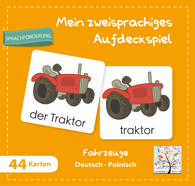 Aufdeckspiel Fahrzeuge