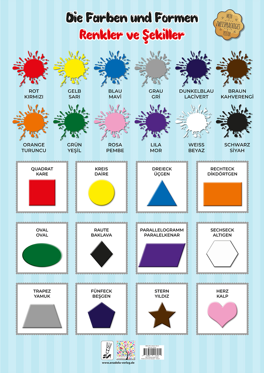 Die Farben und Formen - Renkler ve Şekiller