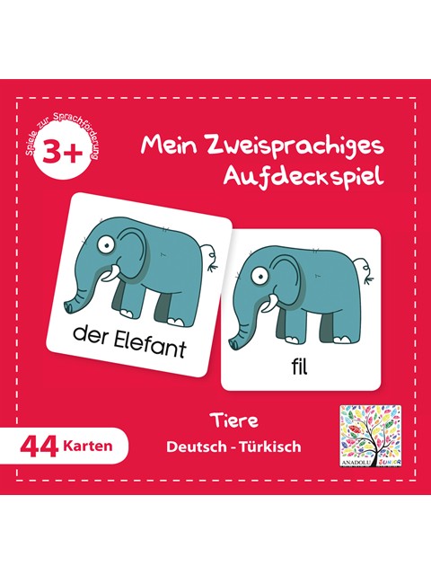 Aufdeckspiel Tiere