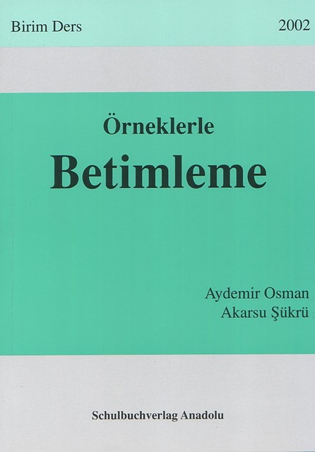 Örneklerle Betimleme