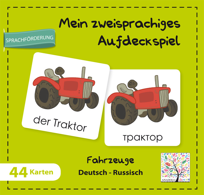 Aufdeckspiel Fahrzeuge