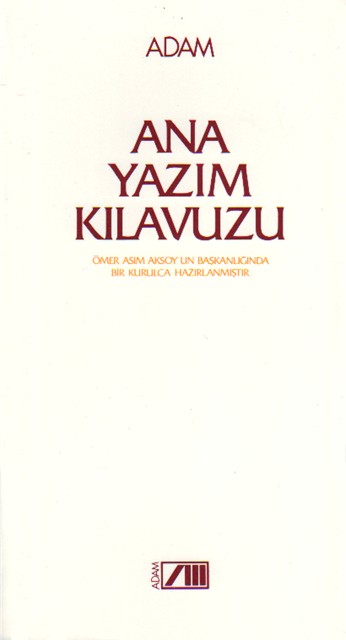 Ana Yazım Kılavuzu