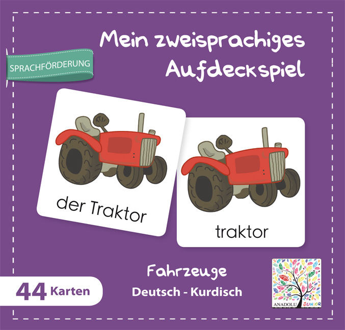 Aufdeckspiel Fahrzeuge