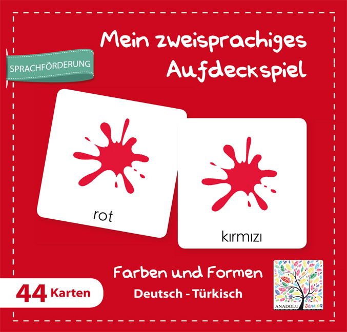 Aufdeckspiel Farben und Formen