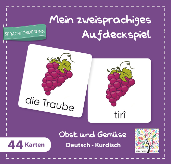 Aufdeckspiel Obst & Gemüse