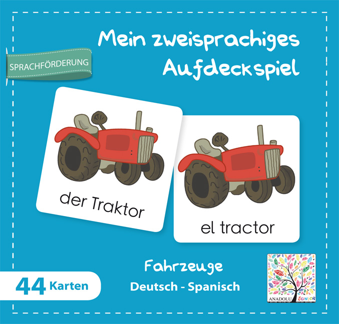 Aufdeckspiel Fahrzeuge