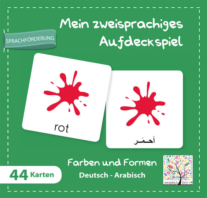 Aufdeckspiel Farben und Formen