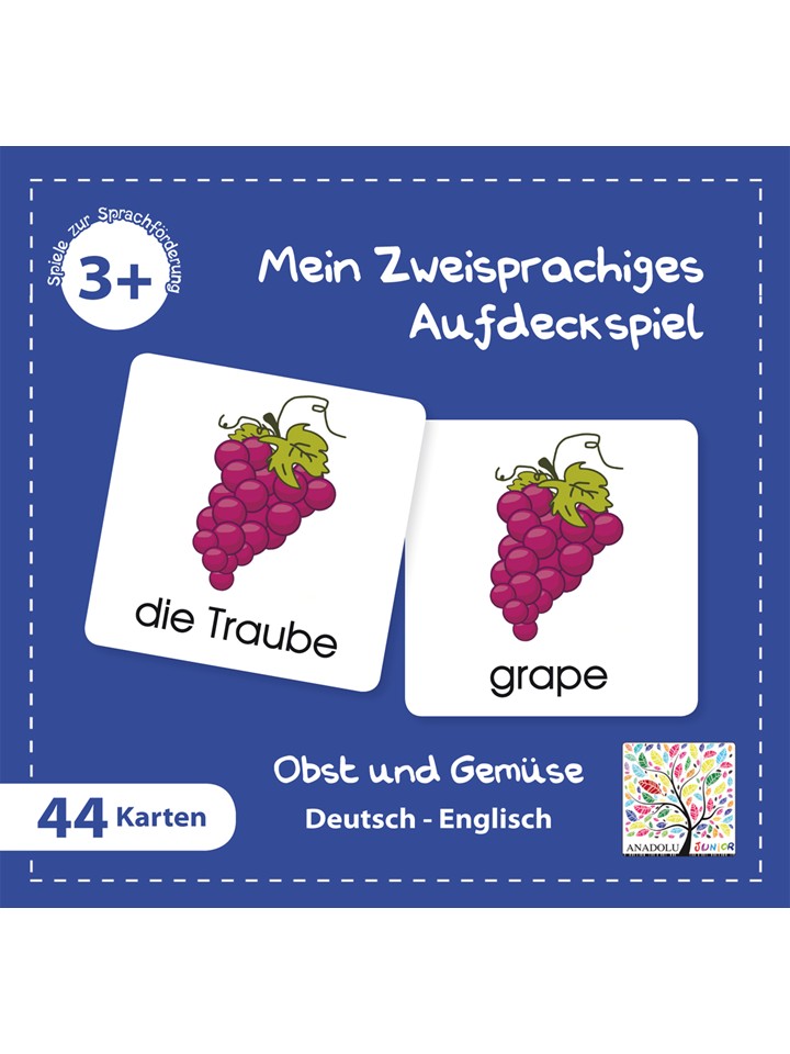 Aufdeckspiel Obst & Gemüse