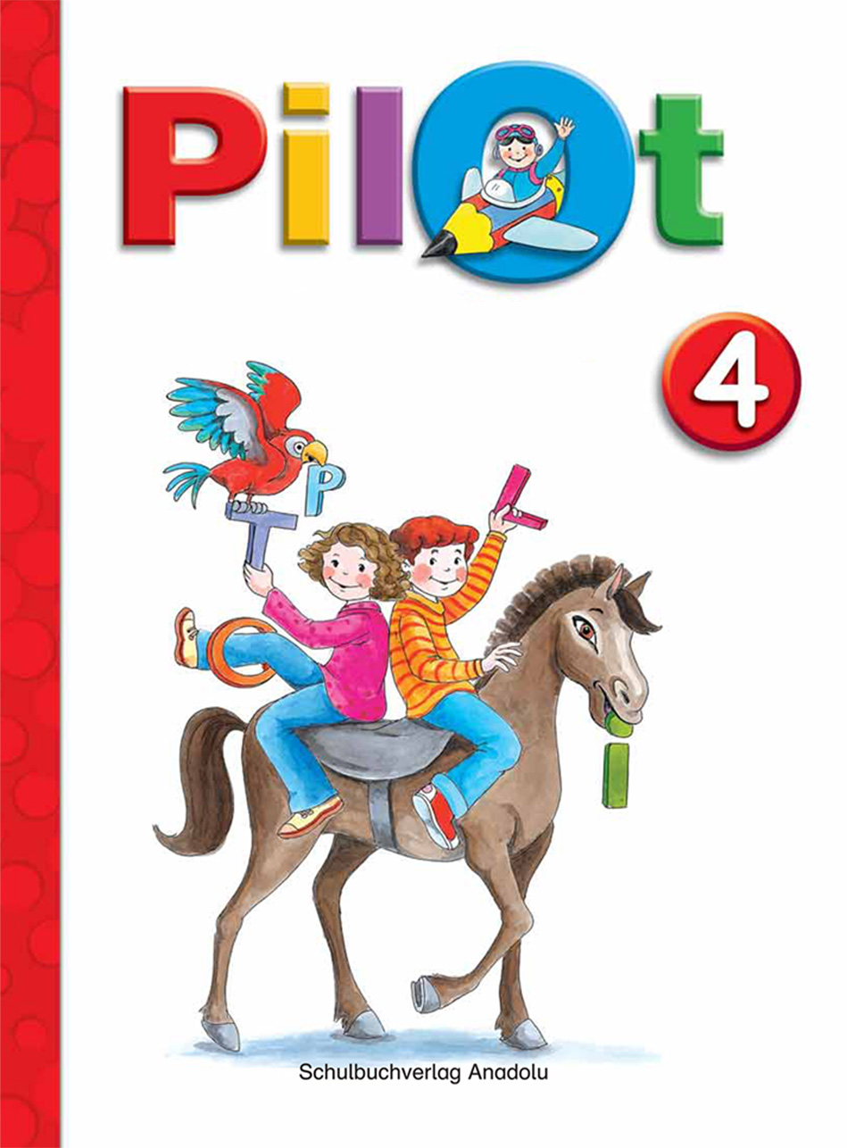 Pilot 4 Almanca - Türkçe Ders Kitabı