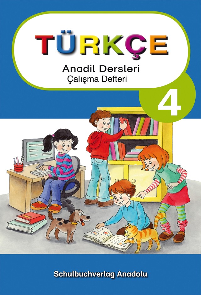 Türkçe Anadil Dersleri 4 Çalışma Defteri
