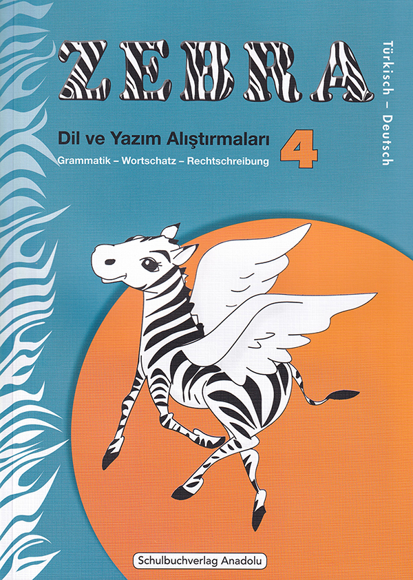 Zebra 4 Alıştırma Defteri - Übungsheft