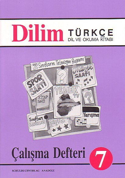 Dilim Türkçe 7 Çalışma Defteri