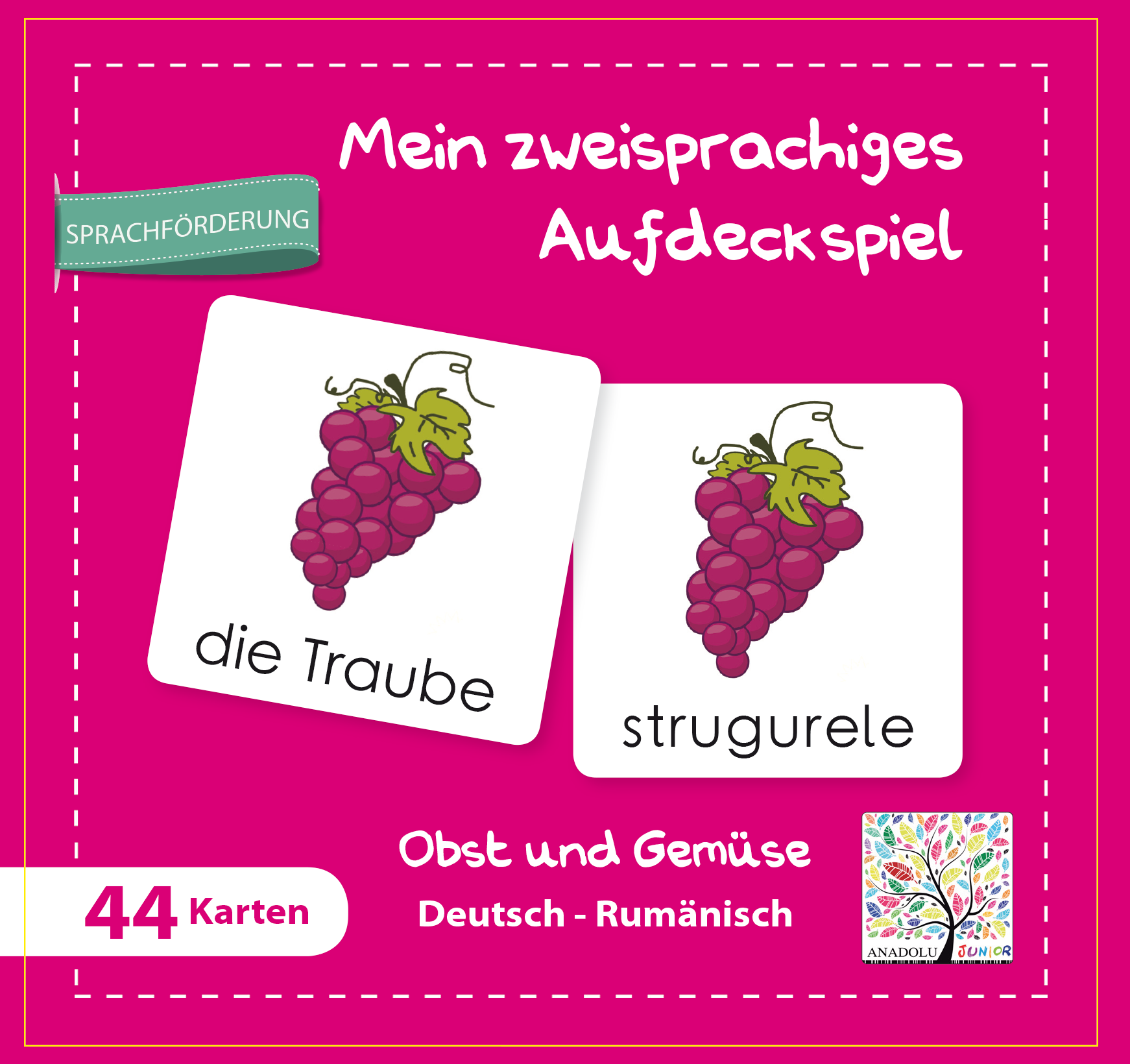 Aufdeckspiel Obst & Gemüse