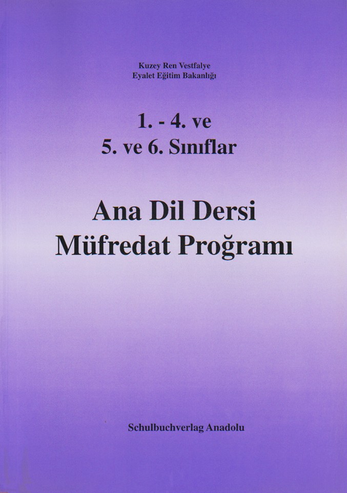 Ana Dil Dersi Müfredat Proğramı