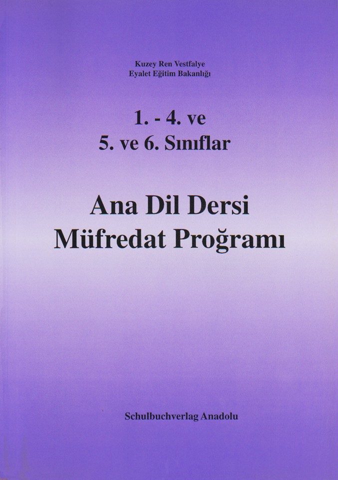 Ana Dil Dersi Müfredat Proğramı