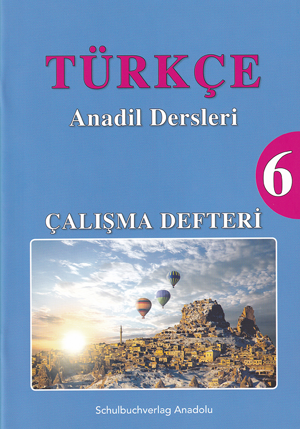 Türkçe Anadil Dersleri 6 Çalışma Defteri