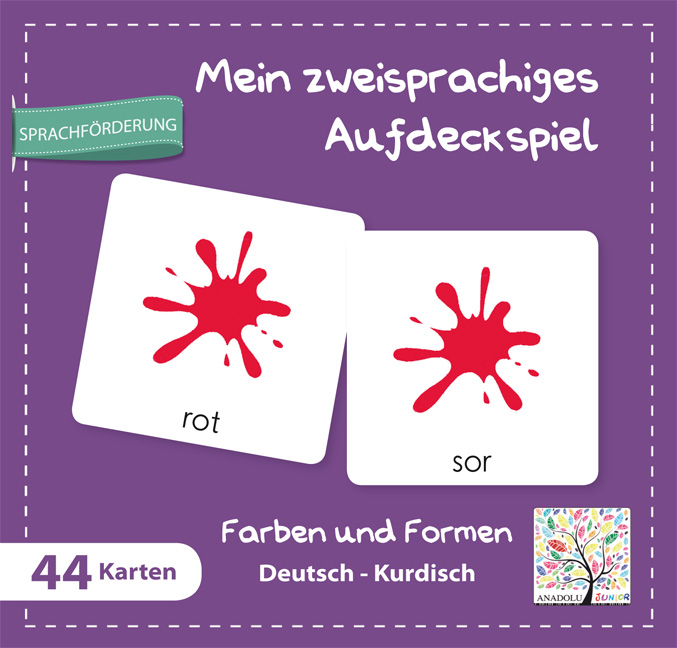 Aufdeckspiel Farben und Formen